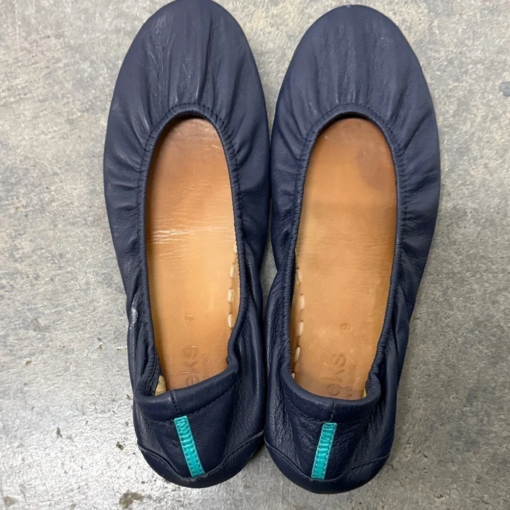 Tieks Dark Blue Ballet Flats